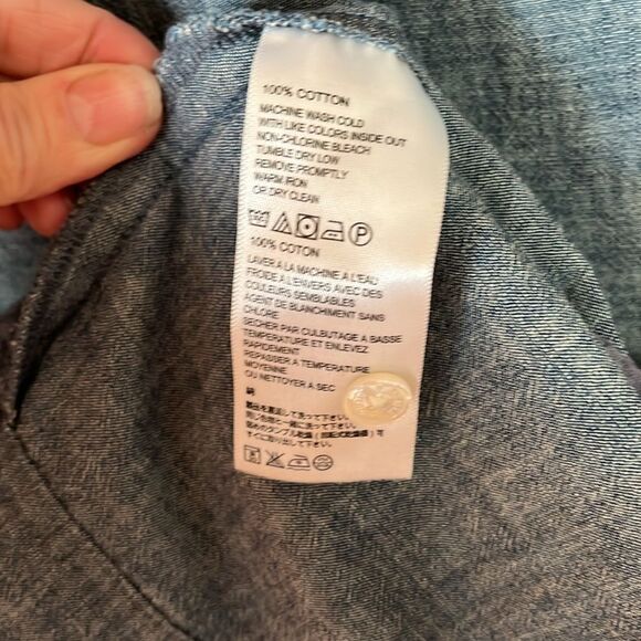 Tommy Bahama Denim Jean shift dress size Medium, like new!‎ - Picture 15 of 15